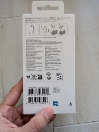 Funda Samsung Galaxy S25 Transparente Magnética