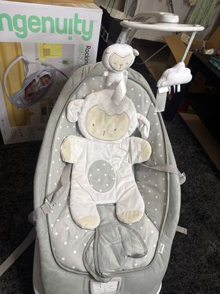 Mecedora Cuna Cuddle Lamb Ingenuity