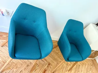 Sillas vintage azul Maisons du Monde (2)
