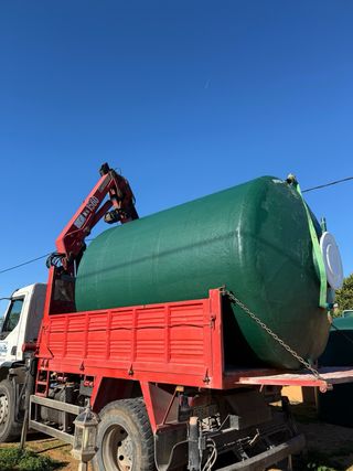 Depósito poliéster