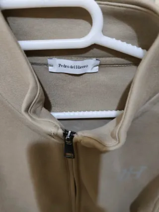 Sudadera Pedro del Hierro Hombre Beige Nueva