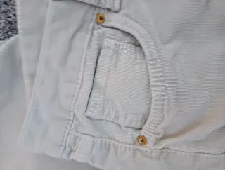 ZARA !! Pantalón Gris Claro 40