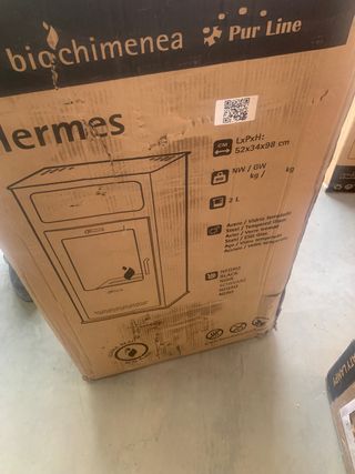Estufa chimenea bioetanol Purline nuevo
