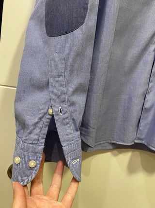 Camisa Massimo Dutti XXL con coderas