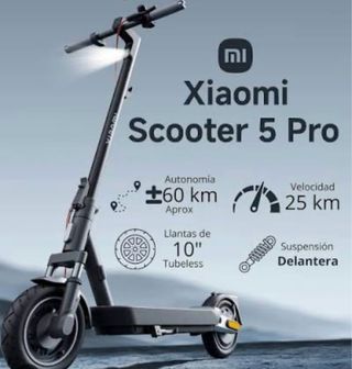 Patinete Eléctrico Xiaomi Scooter 5 Pro