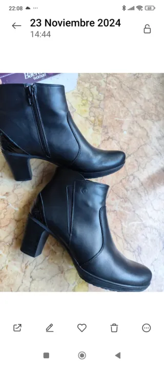 Baerchi botines piel T.39