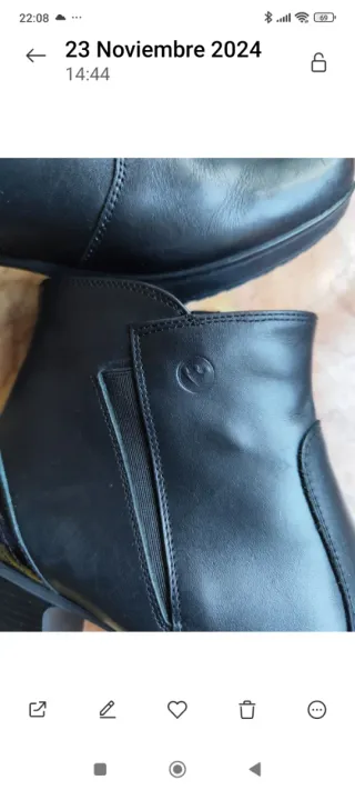 Baerchi botines piel T.39