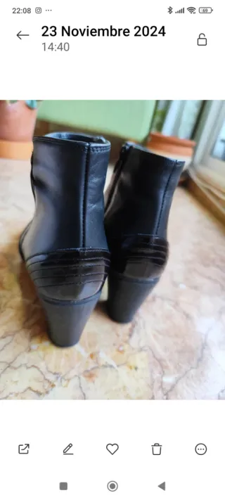 Baerchi botines piel T.39