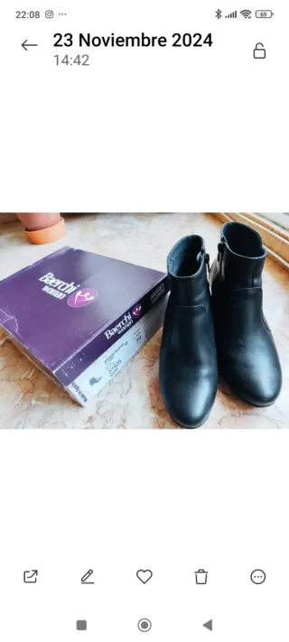 Baerchi botines piel T.39