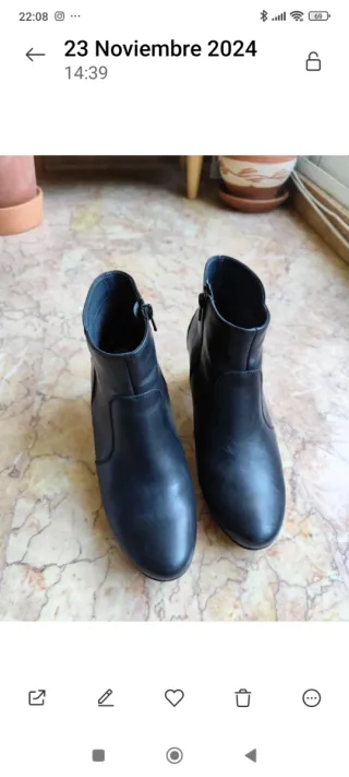 Baerchi botines piel T.39