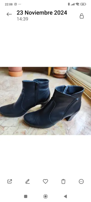 Baerchi botines piel T.39