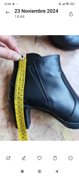 Baerchi botines piel T.39