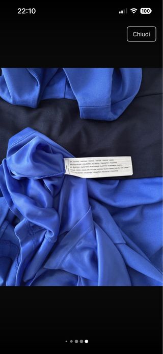Vestito Mango Blu Taglia M