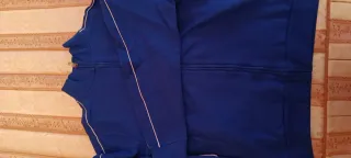 Chándal Caballero Azul y Gris XXL