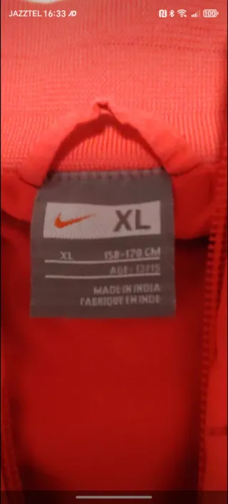 Chaqueta Nike FC Barcelona Naranja