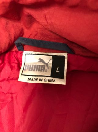 Giacca Puma Vintage Navy/Red Style Anni 90