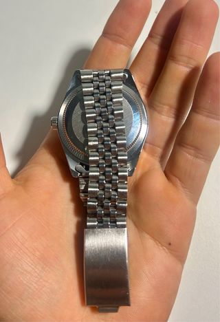 Reloj automático Seiko Mod Datejust Árabe Tiffany
