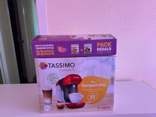 Cafetera Tassimo Compact One + Pack Regalo