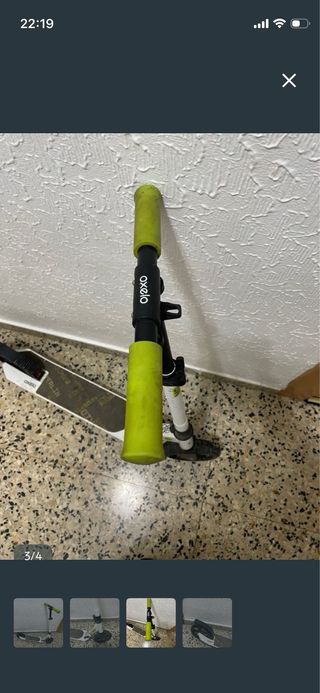 Patinete Oxelo blanco