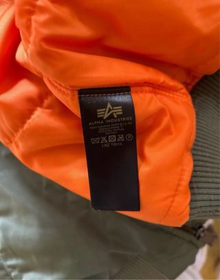 Chaqueta Bomber Alpha Industries Verde Oliva