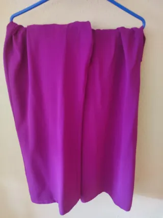 Mono largo Zara cut out magenta