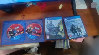 Lote 3 juegos PS4: Red Dead Redemption 2, Witcher