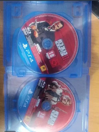 Lote 3 juegos PS4: Red Dead Redemption 2, Witcher