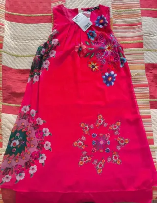 Vestido Desigual Talla S/36 Multicolor