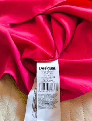 Vestido Desigual Talla S/36 Multicolor