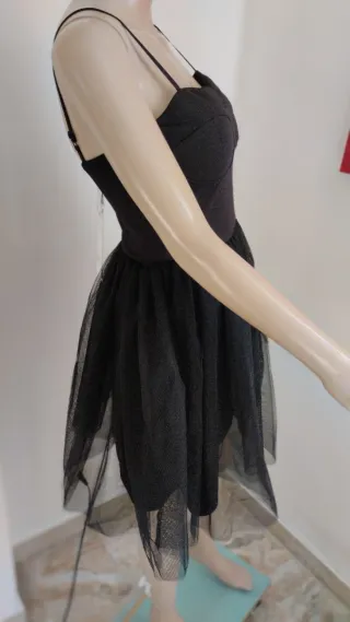 Abito corto donna nero