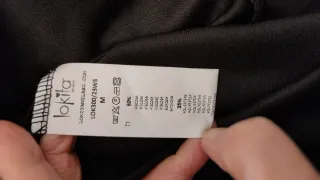 Abito corto donna nero