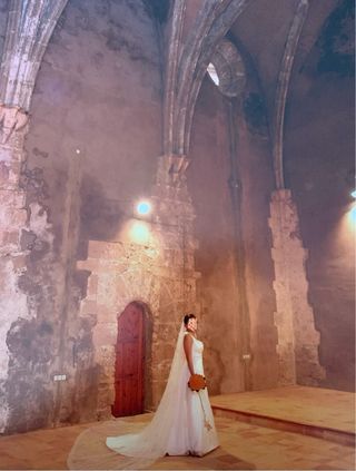 Vestido de Novia Franc Sarabia Sevilla Talla 42