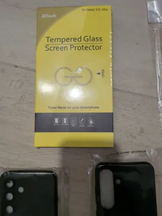 Pack Fundas y Protectores de pantalla Samsung S25