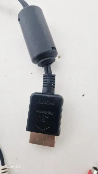 4 Cables para consola PlayStation 1y2 originales