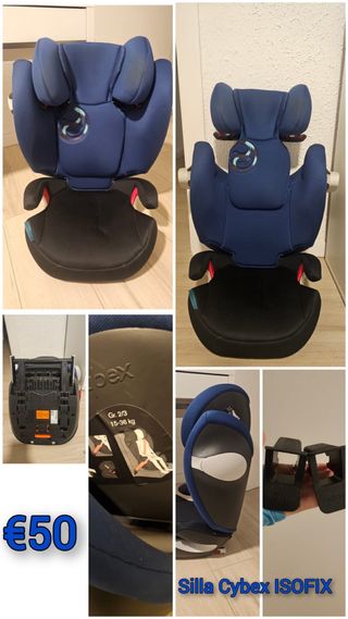 Silla Cybex ISOFIX Grupo 2/3