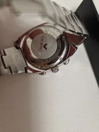 Reloj Viceroy Hombre Acero Caja Negra