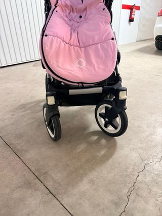 Cochecito Bugaboo Buffalo Rosa y Negro