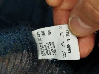 Cardigan Viky Tricot uomo 54 blu/grigio