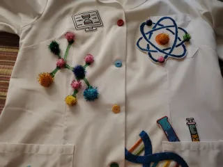 Bata  y complementos  para Científico/a