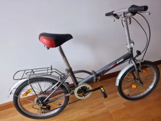 Bicicleta Plegable Freebike Gris