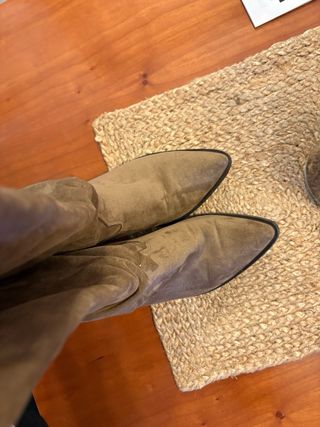 Botas camperas ante Ulanka - estilo cowboy/boho