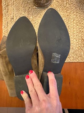 Botas camperas ante Ulanka - estilo cowboy/boho