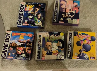 Lote 5 Juegos Game Boy / Advance / Color