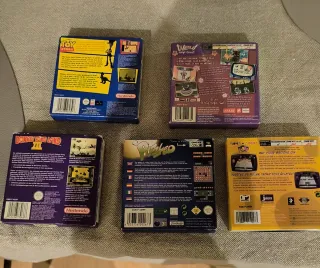 Lote 5 Juegos Game Boy / Advance / Color