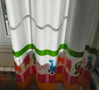 Cortinas infantiles con animales