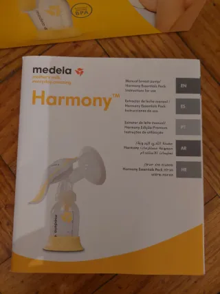 Sacaleches Medela Harmony + 32 Bolsas Leche