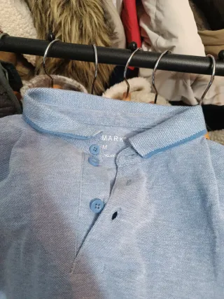 Polo MARK & SPENCER azul talla M