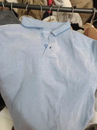 Polo MARK & SPENCER azul talla M