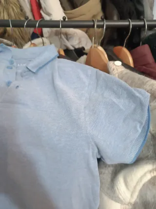 Polo MARK & SPENCER azul talla M