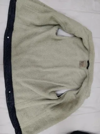 Chaleco vaquero Bershka forro borrego